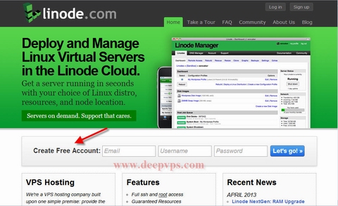 linode-free-account